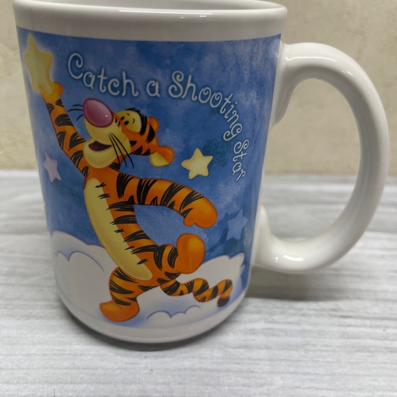 Disney Winnie the Pooh “Star Light Star Bright” 12oz Coffee Tea Mug Pooh Tigger - Picture 3 of 10